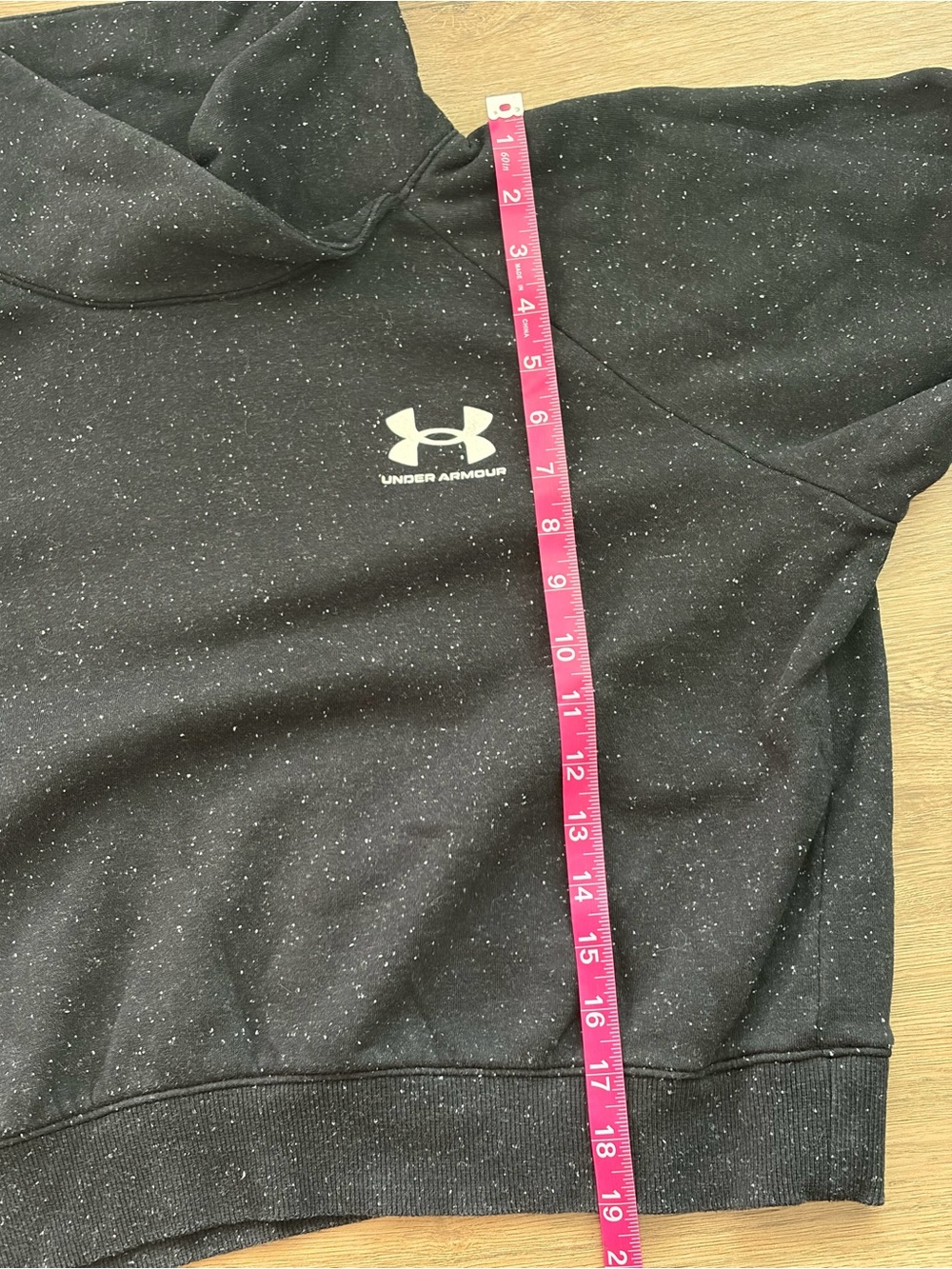 Under Armour Women’s Rival Fleece Wrap Neck Sweatshirt Size S/M - Picture 6 of 7